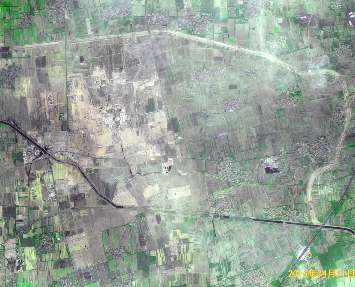 天眼带你看北京新国际机场建设
