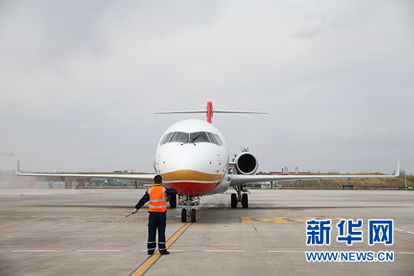 国产喷气客机ARJ21运营高寒地区新航线