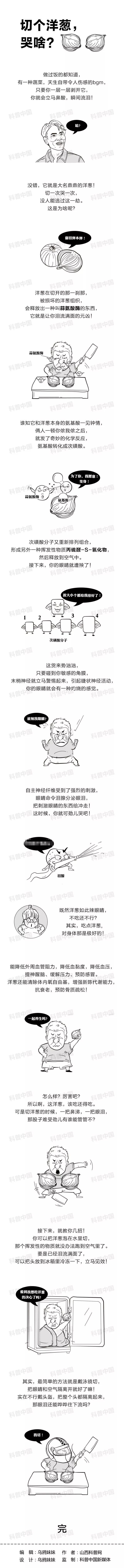 为啥切个洋葱会使人流眼泪呢?