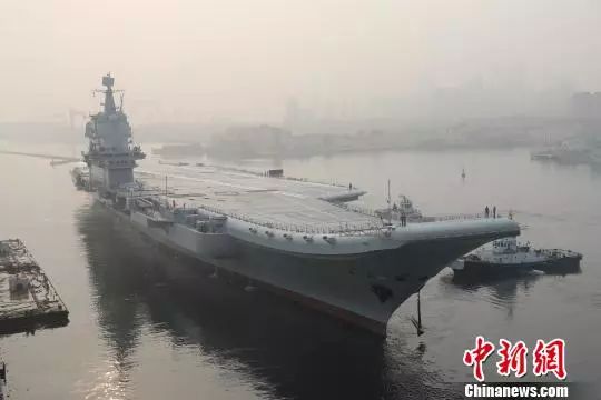 山东舰,威武!我国第一艘国产航母入列