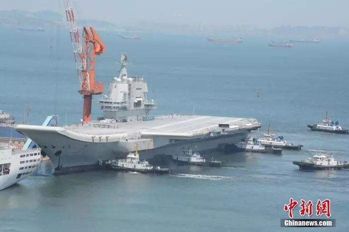 山东舰,威武!我国第一艘国产航母入列