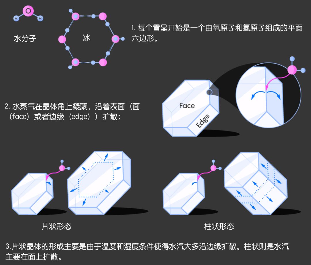 雪落时,为什么每一片雪花都不一样?